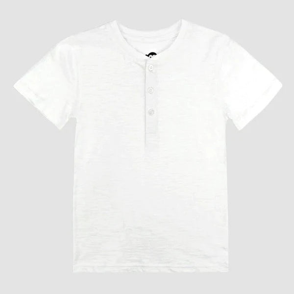 Appaman Boys Day Party Henley   D1DPH-WH  White
