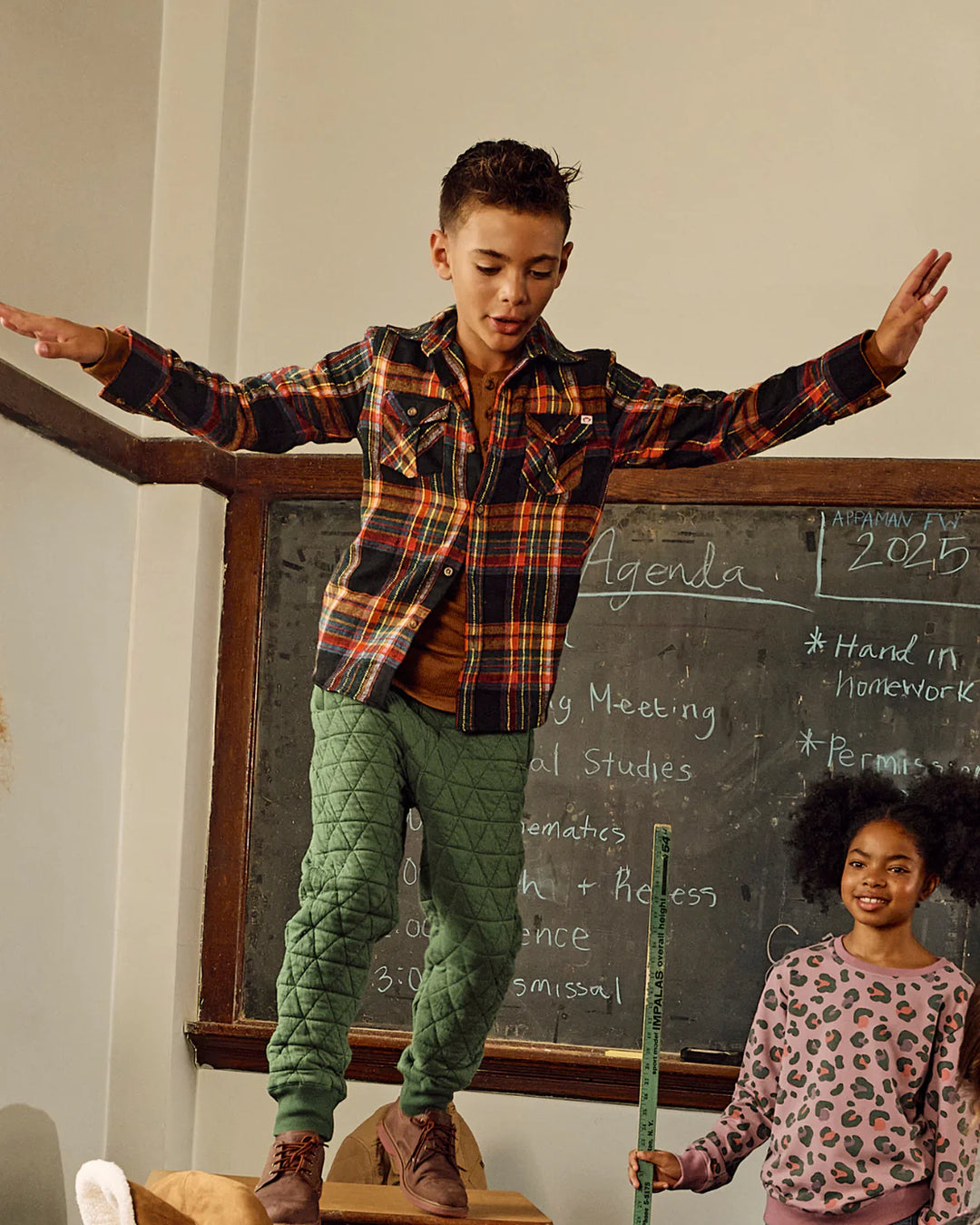 Appaman Boys Flannel Shirt   G9FL-VT   Vintage Tartan**