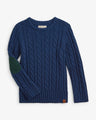 Appaman Boys Fisherman Sweater   G1FIS   Navy Blue