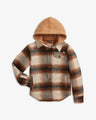Appaman Glen Hooded Shirt   G9GHS-LMP   Lumber Plaid