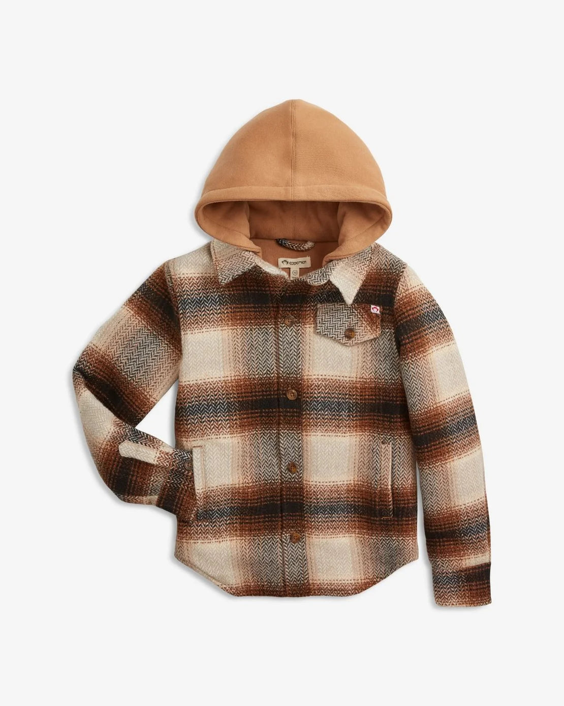 Appaman Glen Hooded Shirt   G9GHS-LMP   Lumber Plaid