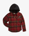 Appaman Boys Glen Hooded Shirt   G9GHS-RAB   Red & Black Plaid