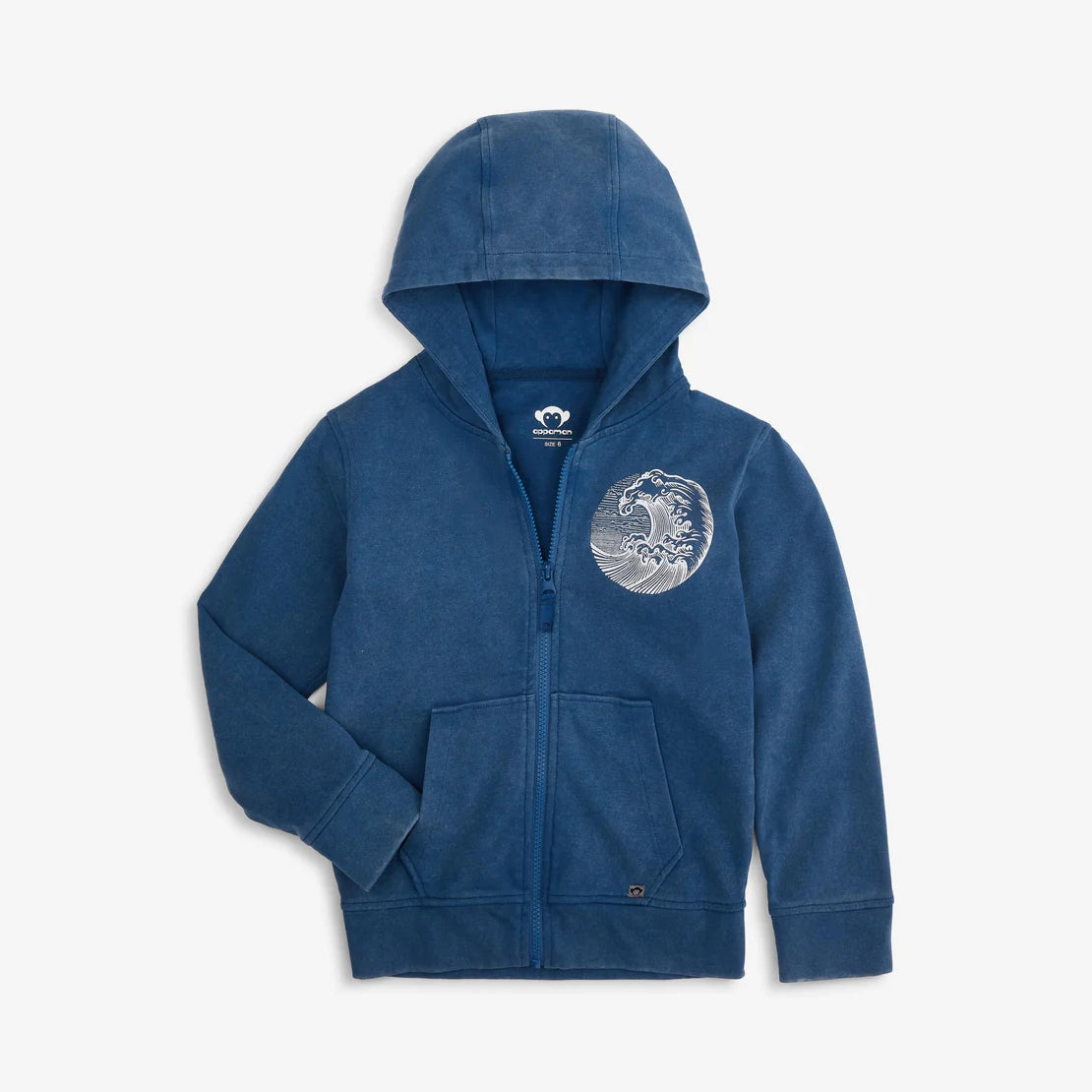 Appaman Boys Strivers Hoodie   F1STR-SWB   Sunwashed Blue