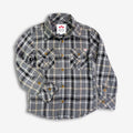 Appaman Plaid Flannel Shirt  E9FL  Grey Plaid *