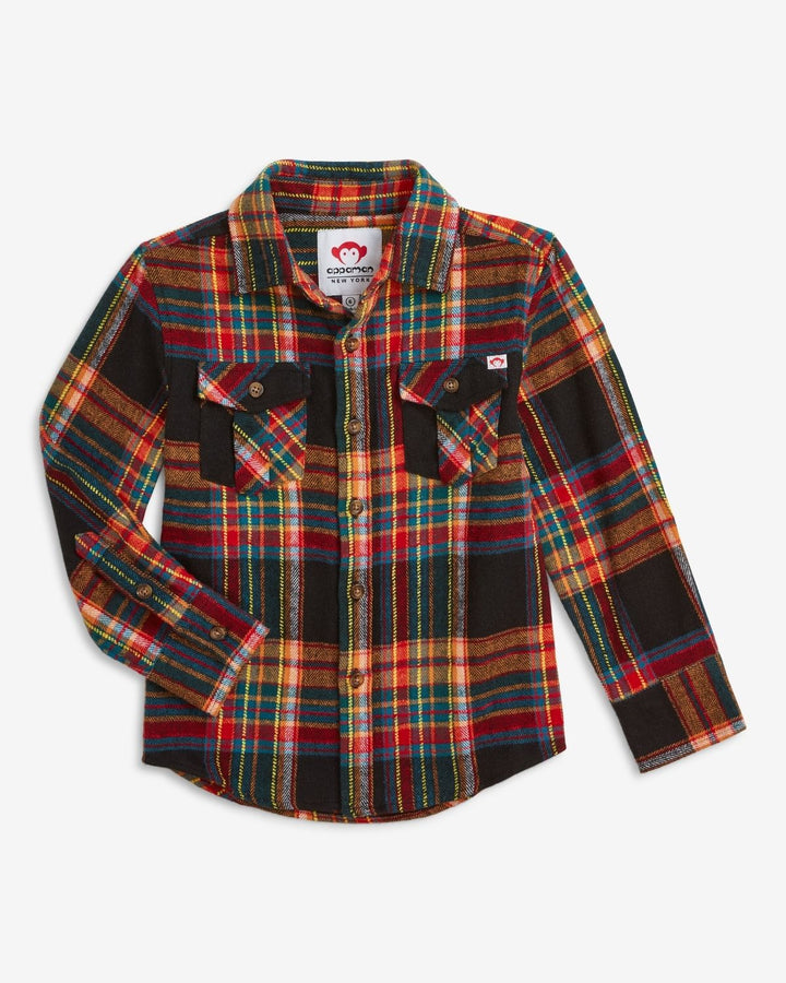 Appaman Boys Flannel Shirt   G9FL-VT   Vintage Tartan**