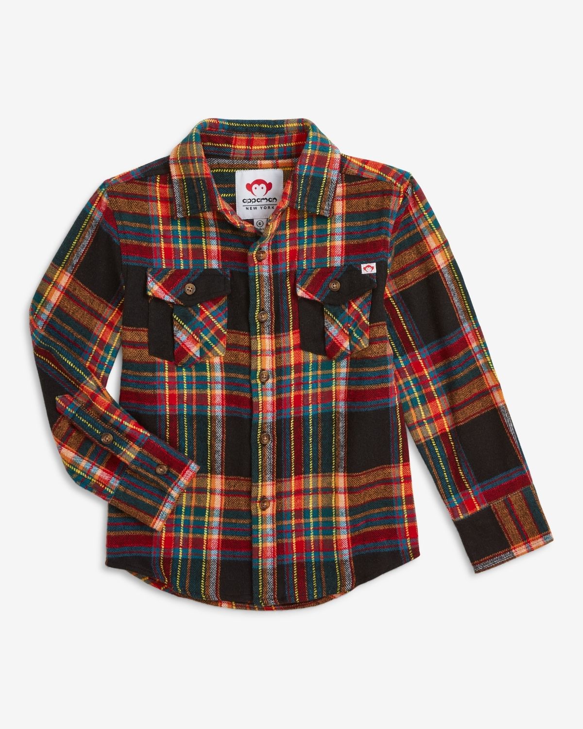 Appaman Boys Flannel Shirt   G9FL-VT   Vintage Tartan