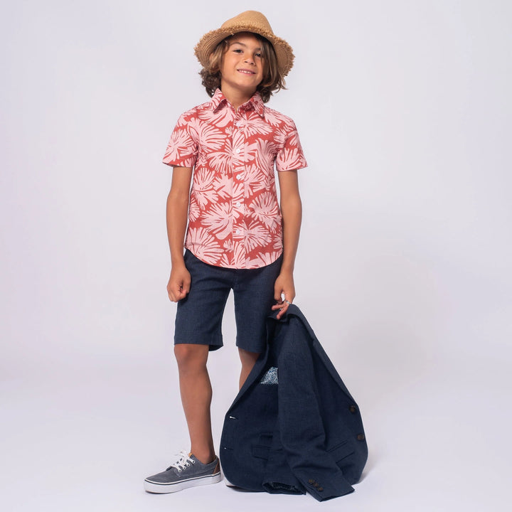 Appaman Boys Trouser Short   F8TS-BNS   Blue Nights