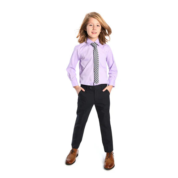 Appaman Standard Dress Shirt   8STA  Lavender