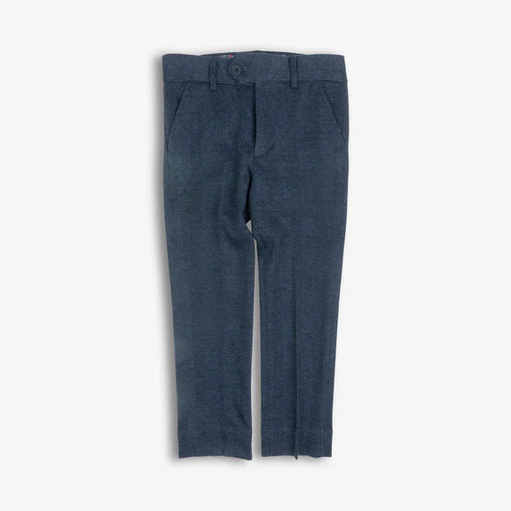 Appaman Stretchy Suit Pants  E8SSUP2  Indigo Wales Check *