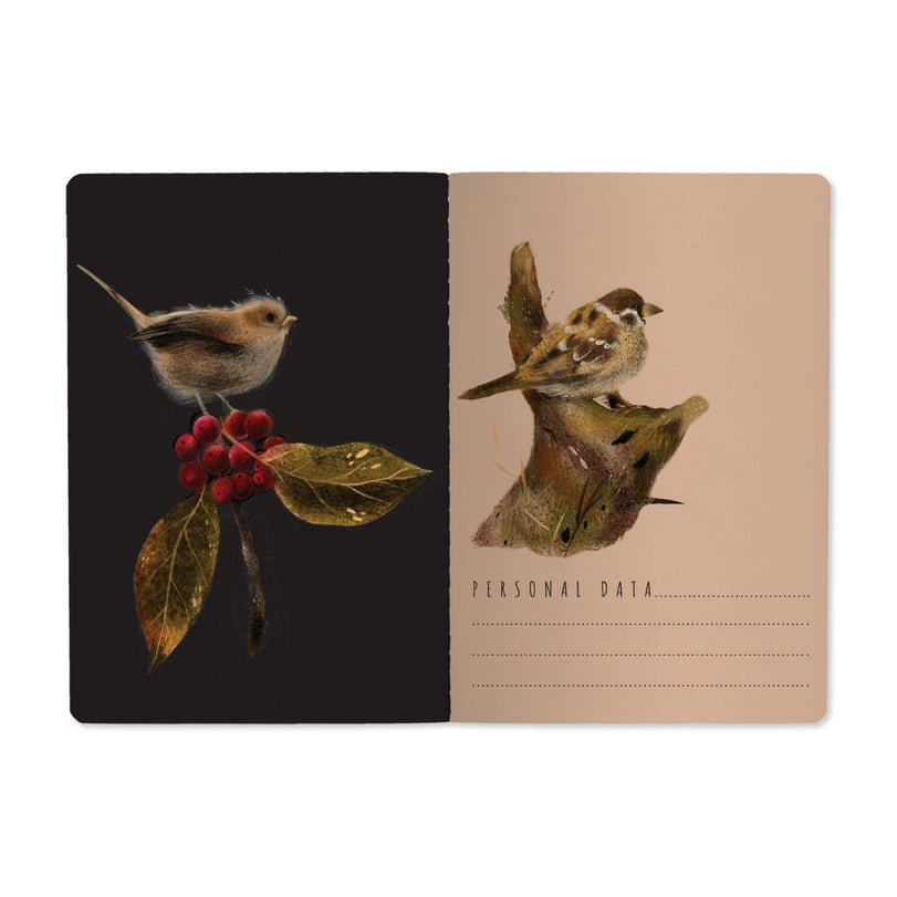 Bruno Visconti Notebook - Forest Sparrows 505/75
