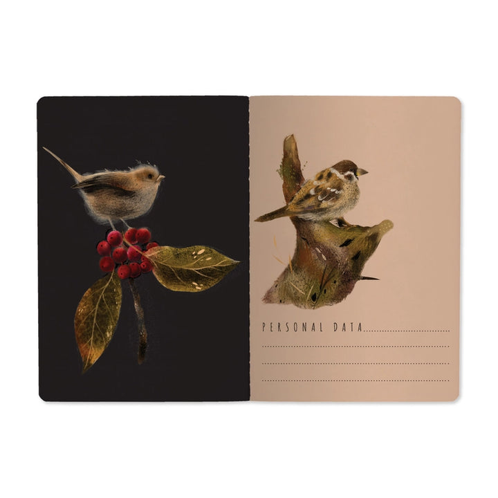 Bruno Visconti Notebook - Forest Sparrows 505/75