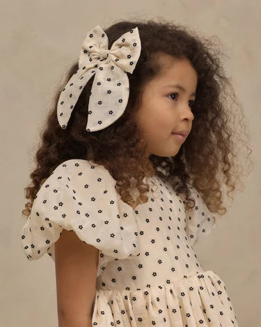 Noralee  Everly Bow    NLA003PRNC   Black Daisy