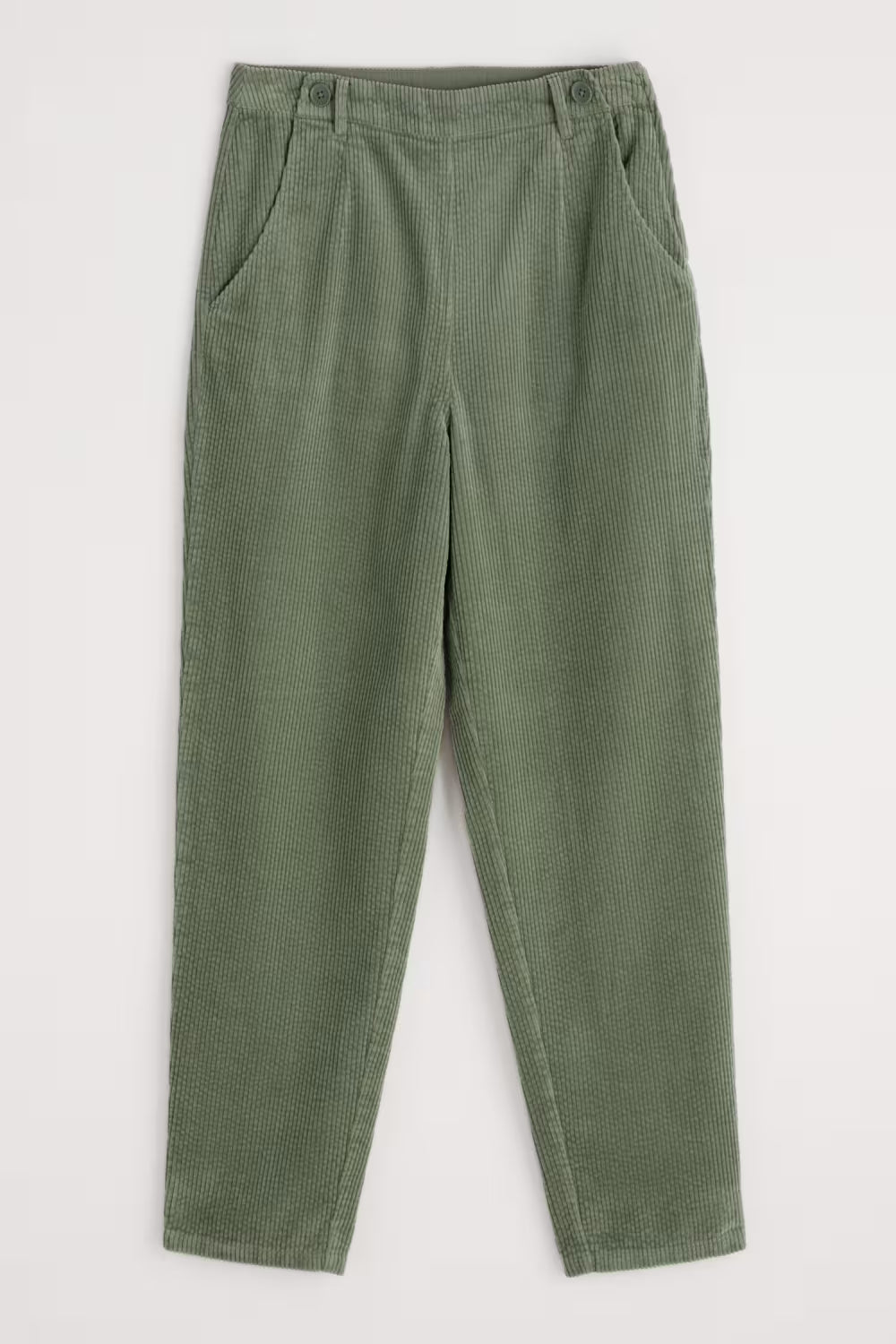 Seasalt Cord Trethorne Trouser Dusky Green