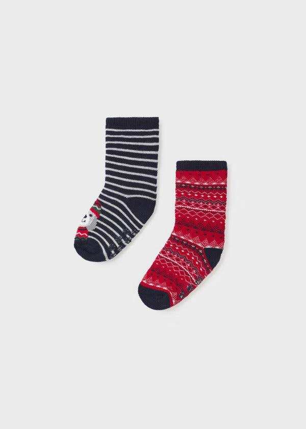 Mayoral Baby Boy Sock Set 2 Pce.  10524-10  Marino