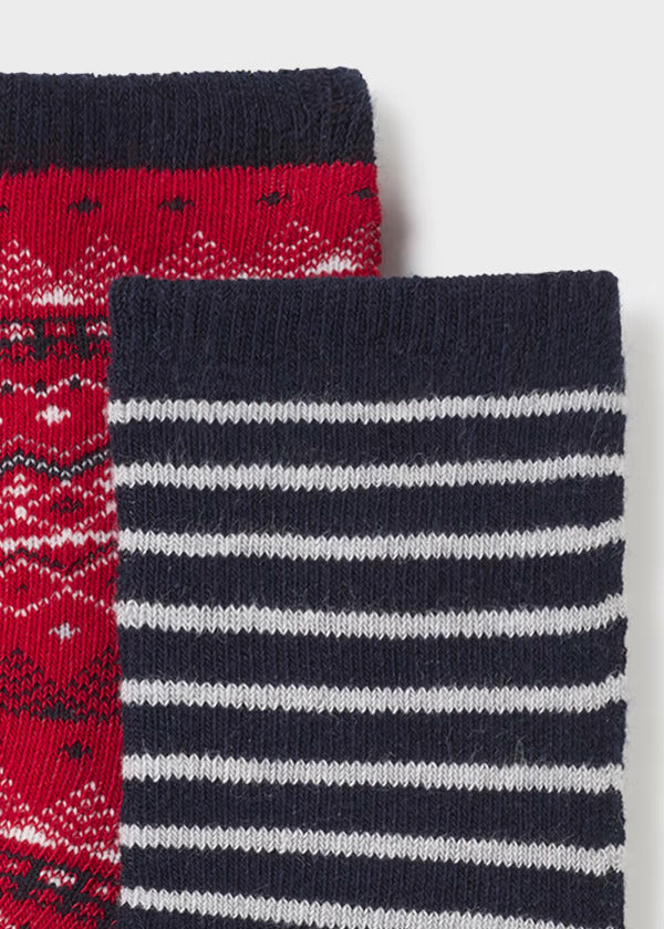 Mayoral Baby Boy Sock Set 2 Pce.  10524-10  Marino