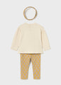 Mayoral Baby Girl 3 Pce. Legging Set   2744-11   Miel