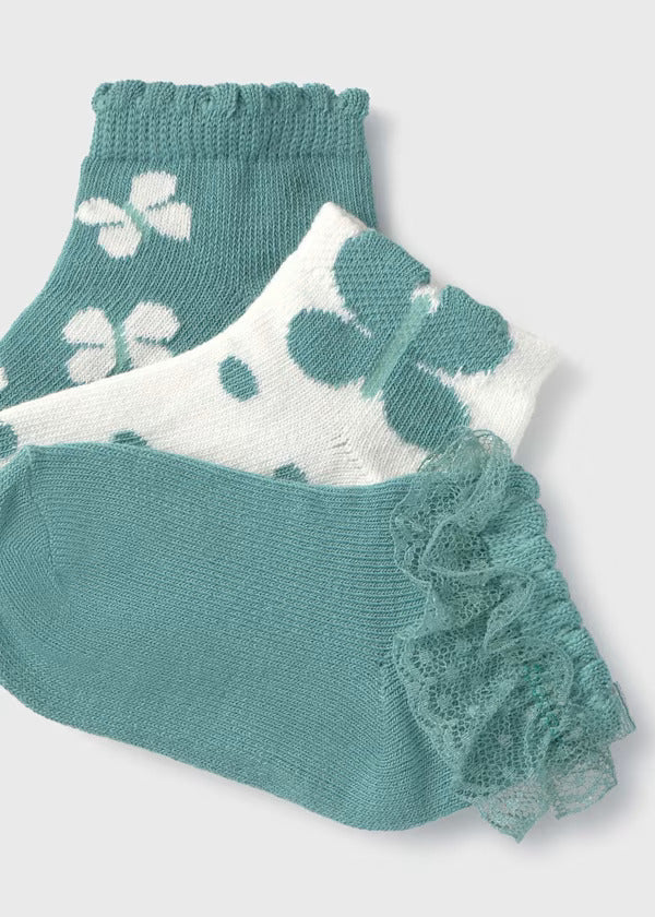 Mayoral Baby Girl Fancy Socks   10874-95   Esmeralda
