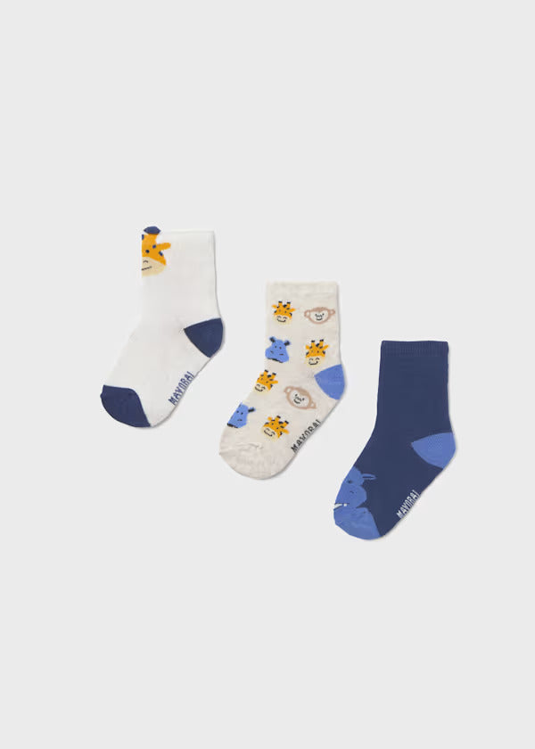 Mayoral Baby Boy Sock Set   10137-86    Oceano