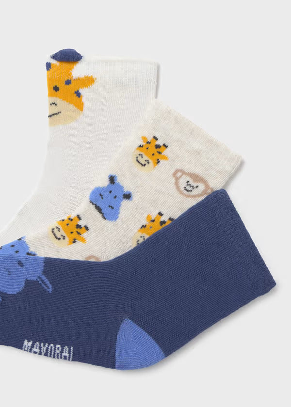 Mayoral Baby Boy Sock Set   10137-86    Oceano