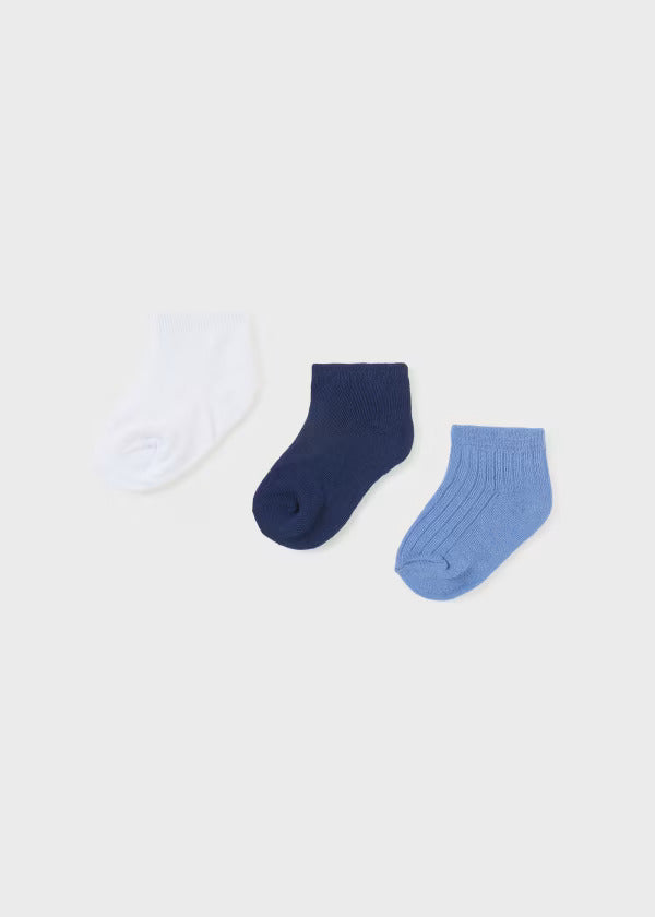 Mayoral Baby Boys Ankle Sock Set of 3  10650 *
