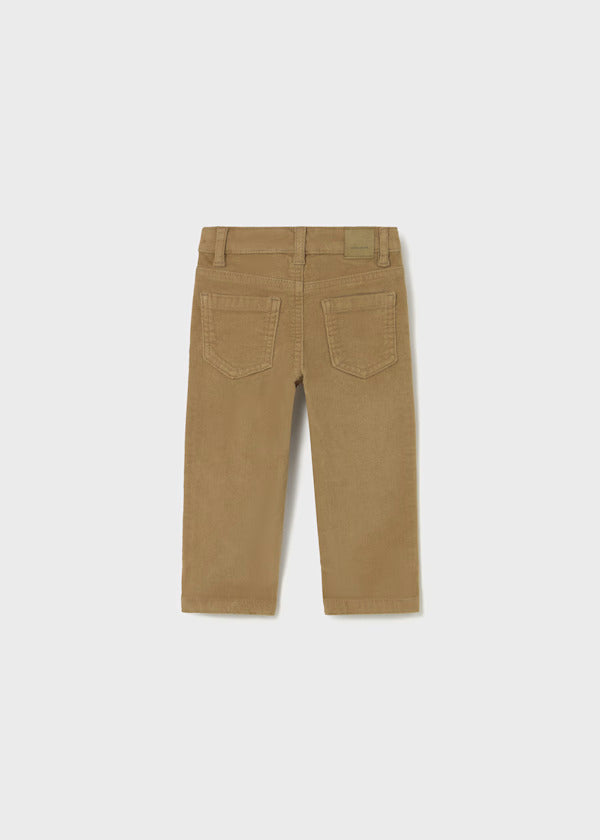 Mayoral Baby Boy Regular Fit Cord Pant   542-54  Madera