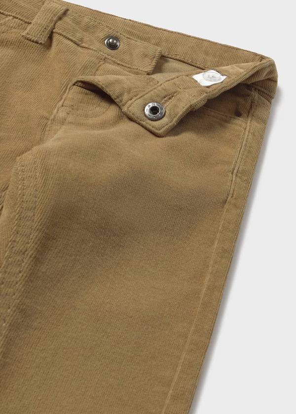 Mayoral Baby Boy Regular Fit Cord Pant   542-54  Madera