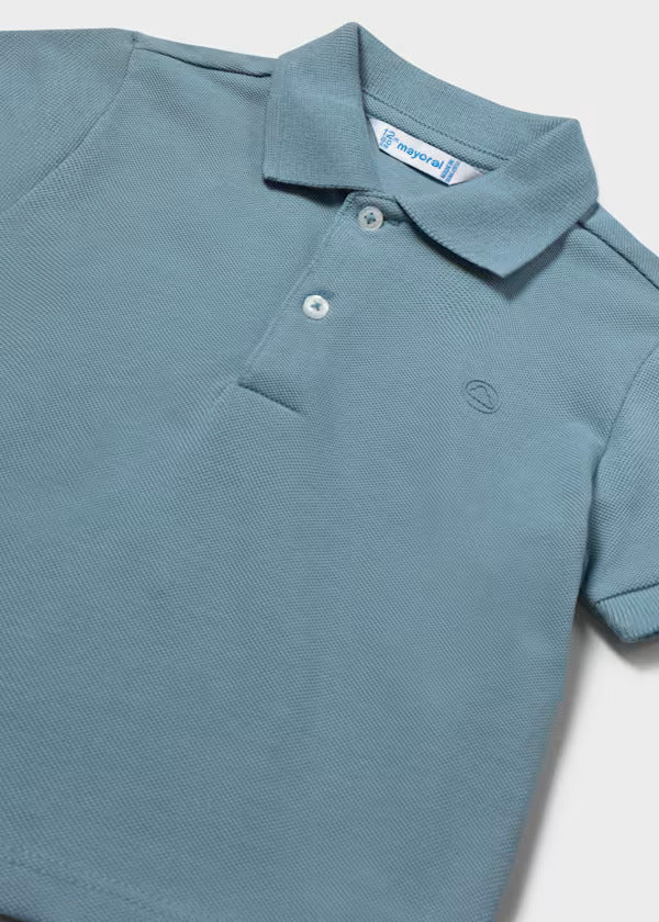 Mayoral Baby Boy Short Sleeve Polo   102-86   Jade