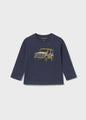 Mayoral Baby Boy Long Sleeve Tee   2066-28   Azul