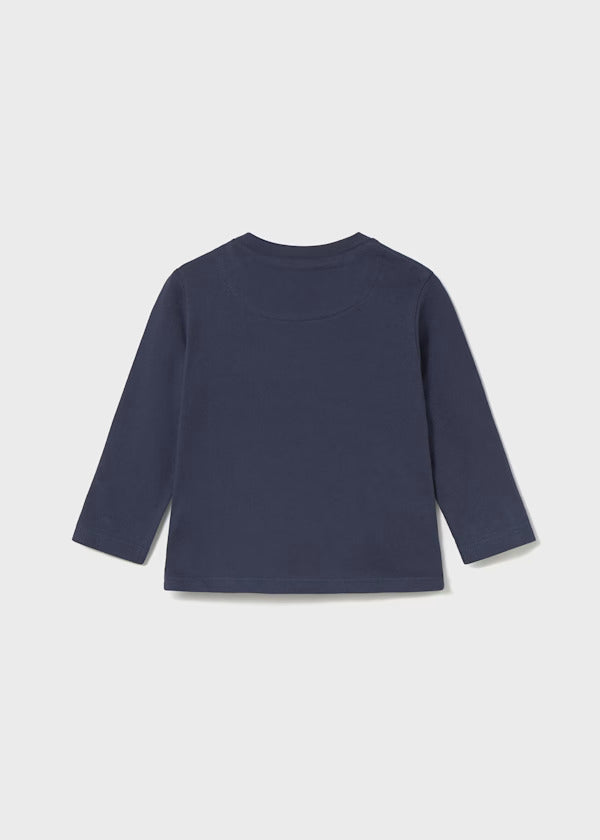 Mayoral Baby Boy Long Sleeve Tee   2066-28   Azul