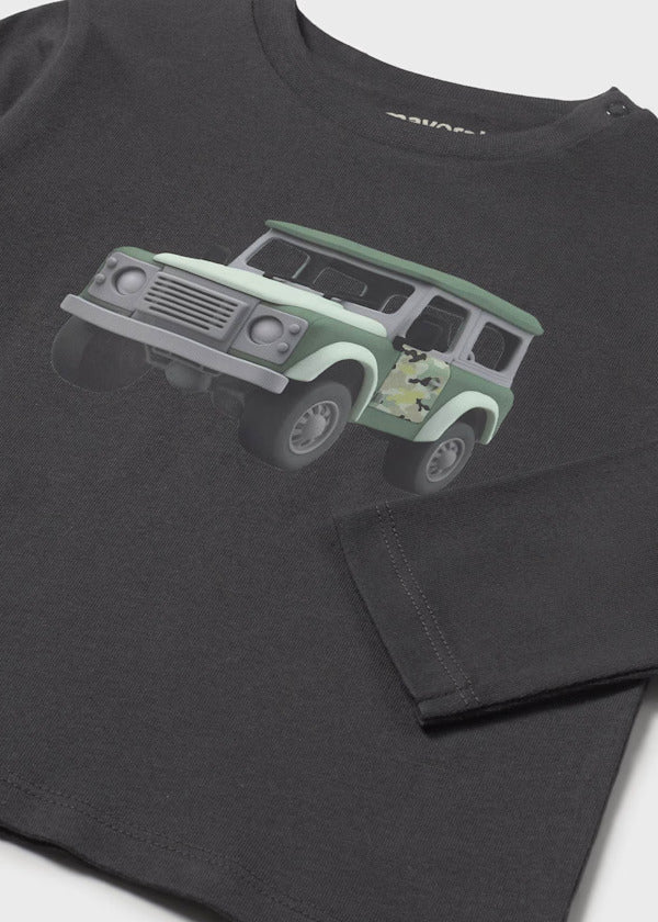 Mayoral Baby Boy Long Sleeve Tee   2066-25   Sombra