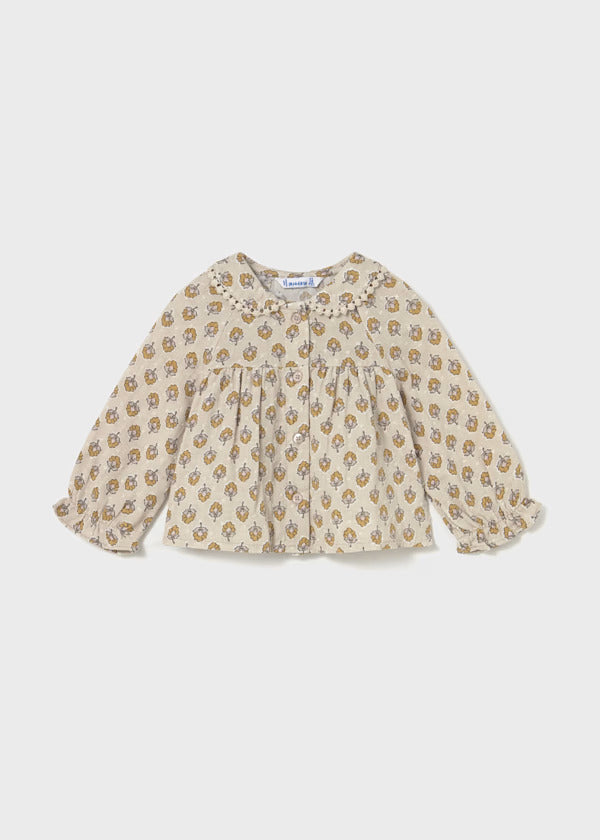 Mayoral Baby Girl Blouse  2114-11   Miel