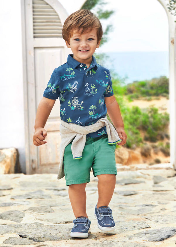 Mayoral Baby Boy Chino Shorts  207-35  Eucalipto**