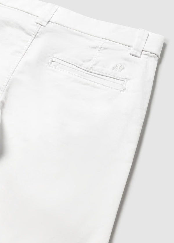 Mayoral Baby Boy Twill Pants   522-68   Blanco