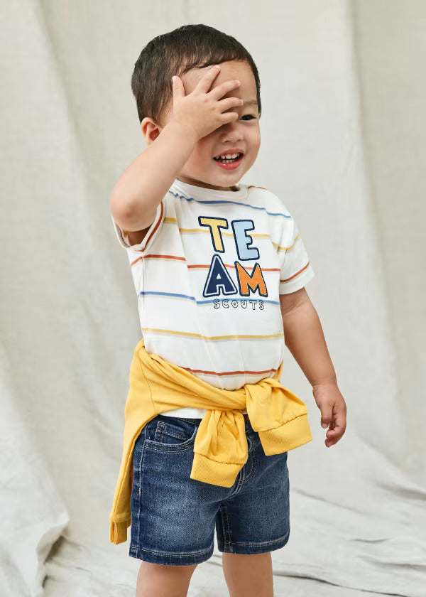 Mayoral Baby Boy Denim Bermudas  1241-36  Oscuro*