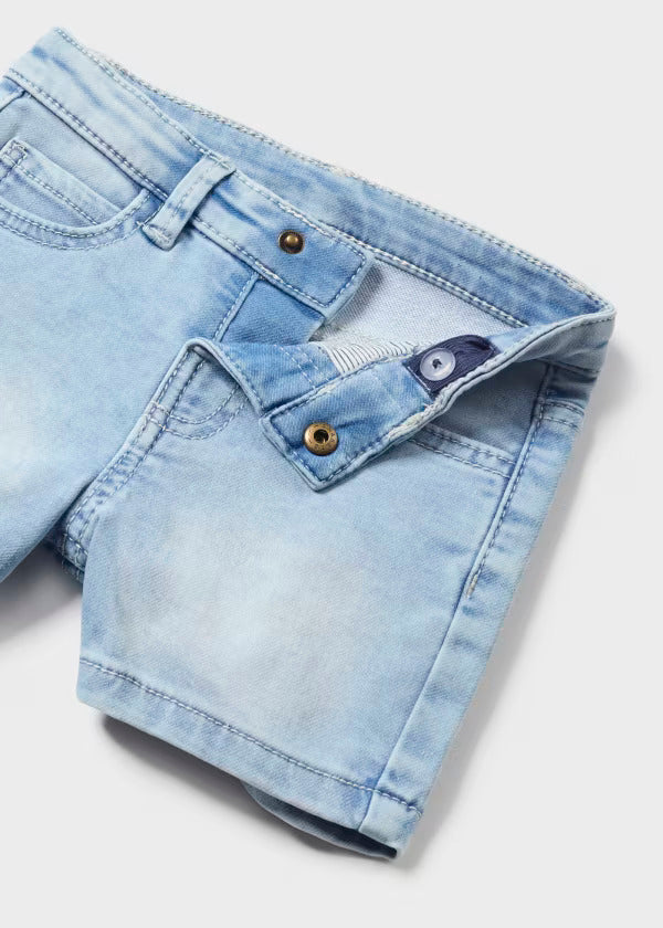 Mayoral Baby Boy Soft Denim Bermudas  1241-35  Claro*