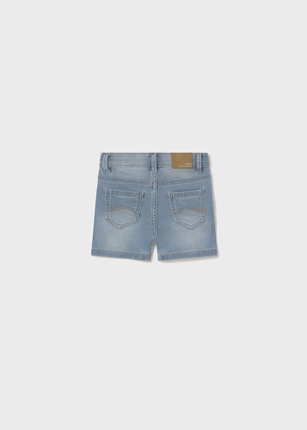Mayoral Baby Boy Five Pocket Soft Denim Shorts    1246-20  Bleach*