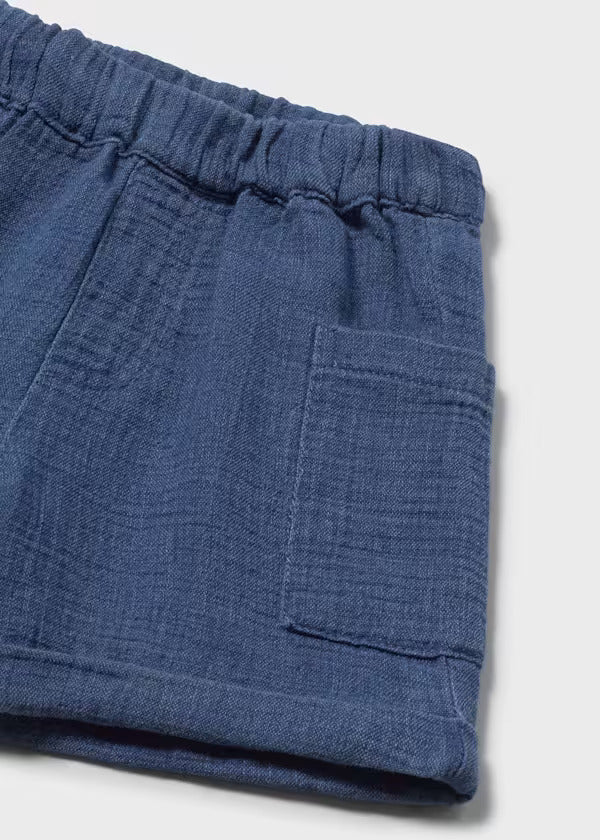 Mayoral Baby Denim Shorts   1217-2   Oceano