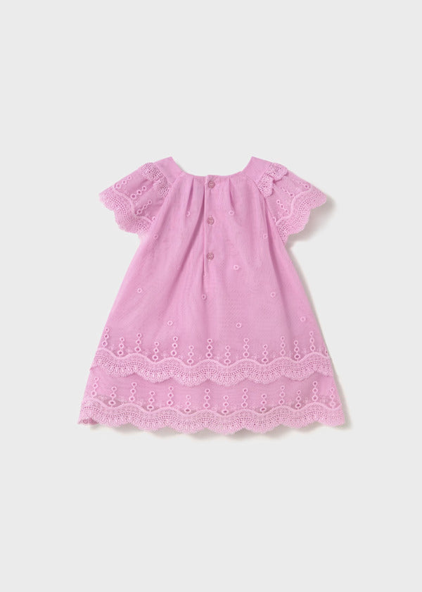 Mayoral Baby Girl Dress   1910-35   Malva