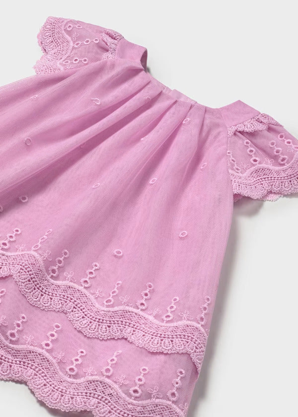 Mayoral Baby Girl Dress   1910-35   Malva