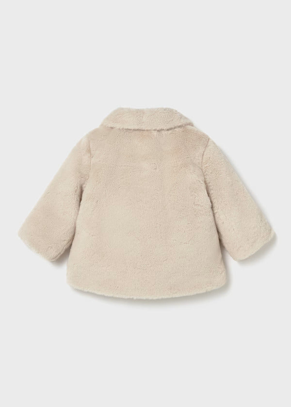 Mayoral Baby Girl Faux Fur Coat   2434-50   Arena