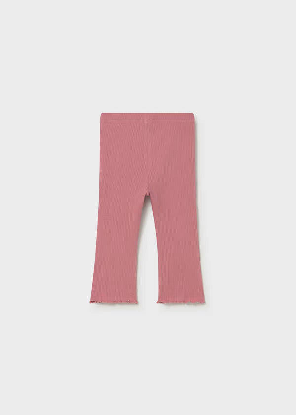 Mayoral Baby Girl Flare Ribbed Legging   1744-18   Blush