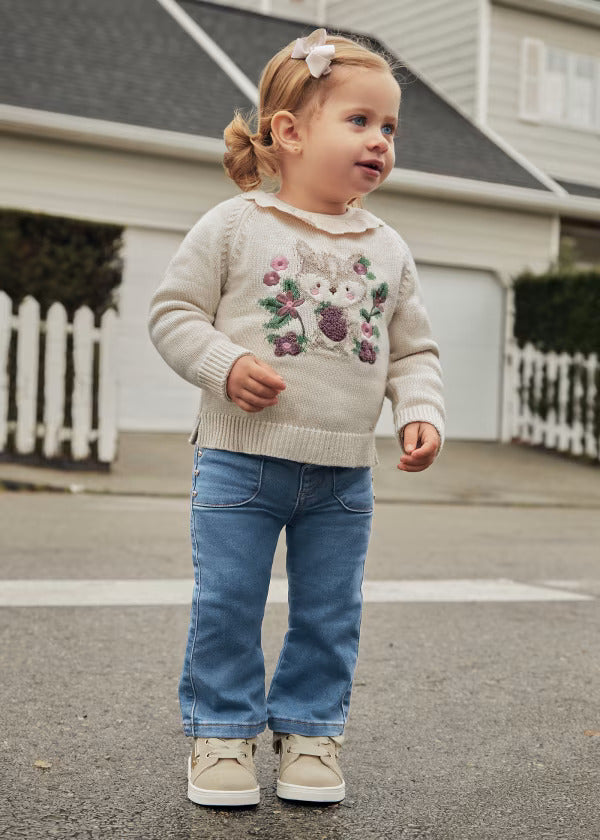 Mayoral Baby Girl Denim Trousers  2547-34  Medio *