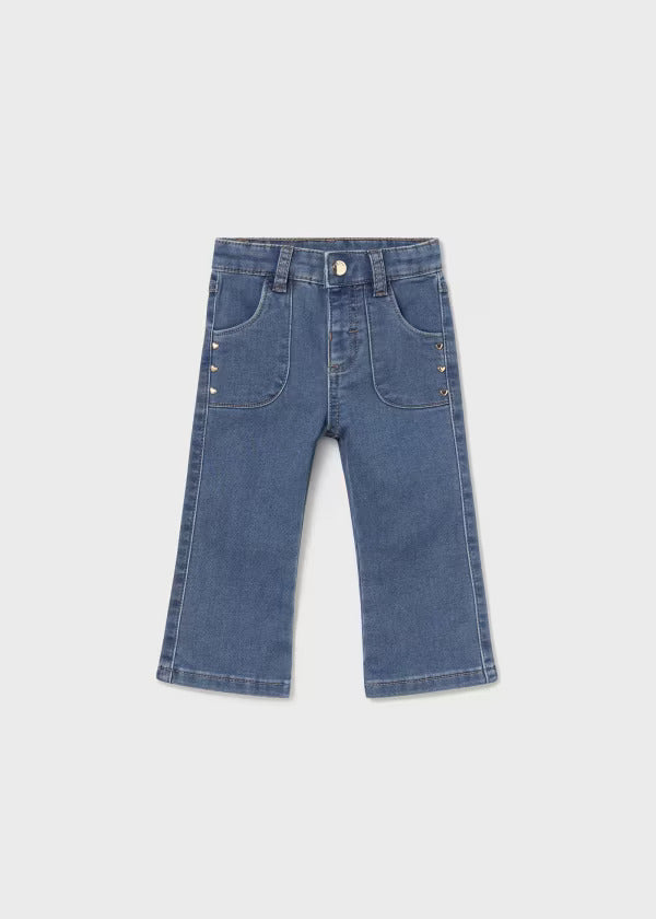 Mayoral Baby Girl Denim Trousers  2547-34  Medio *