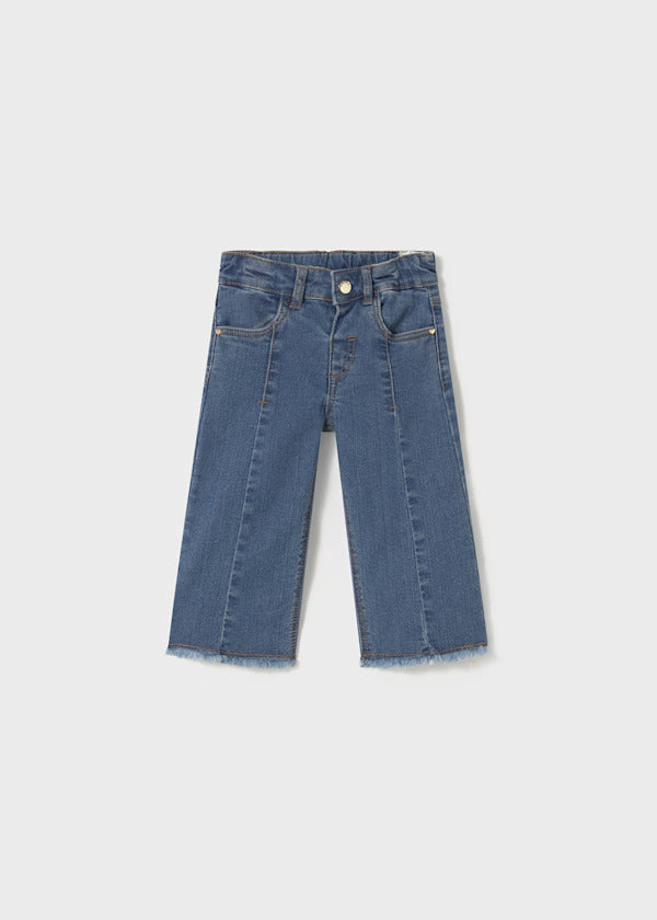 Mayoral Baby Girl Denim Trousers   1572-40   Medio
