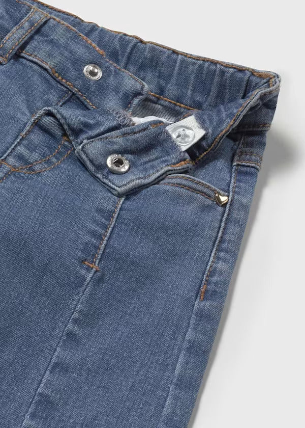 Mayoral Baby Girl Denim Trousers   1572-40   Medio