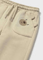 Mayoral Baby Boy Fleece Joggers   2504-79   Latte