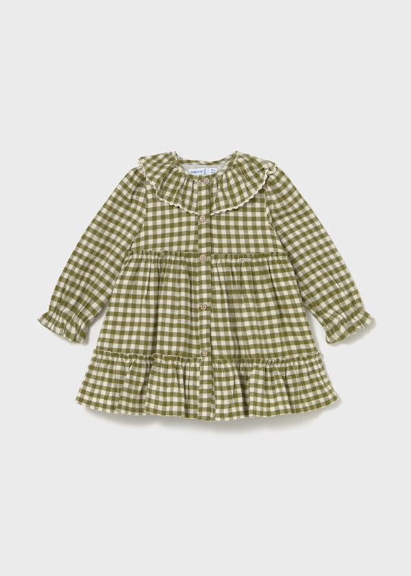 Mayoral Baby Girl Gingham Dress   2910-84   Laurel