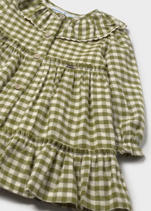 Mayoral Baby Girl Gingham Dress   2910-84   Laurel