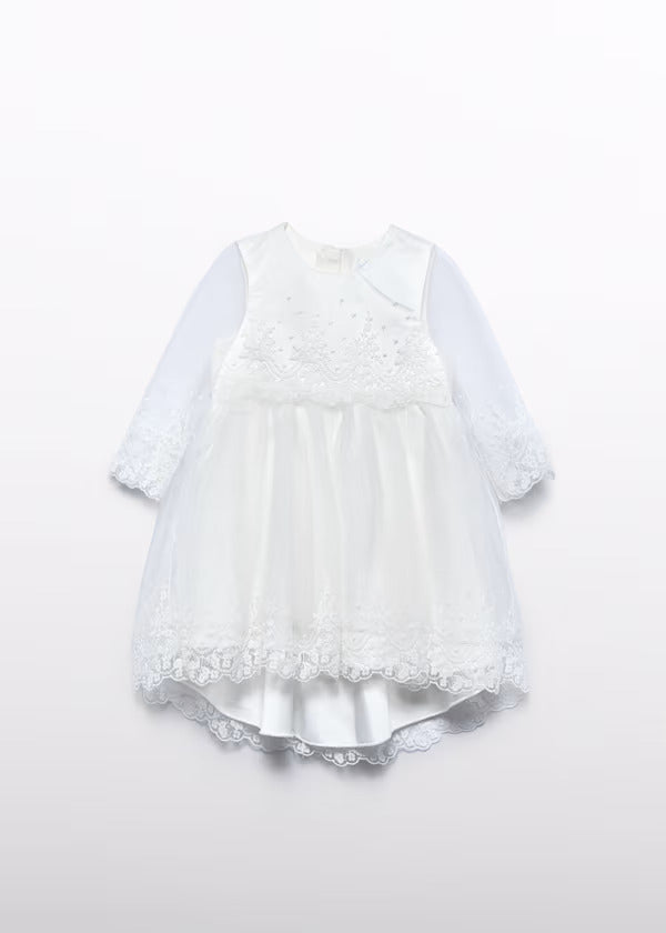 Abel & Lula Baby Girl Embroidered Dress   5503-1   Nata