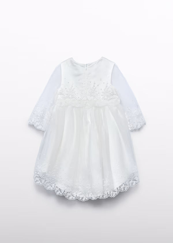 Abel & Lula Baby Girl Embroidered Dress   5503-1   Nata